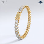 Arias by Lara Dutta Bezel Tennis Bracelet