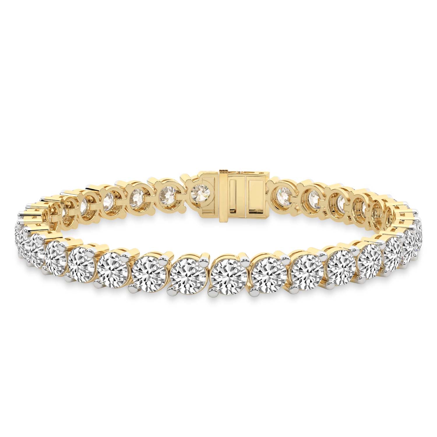 Sparkles Round cut Tennis Bracelet