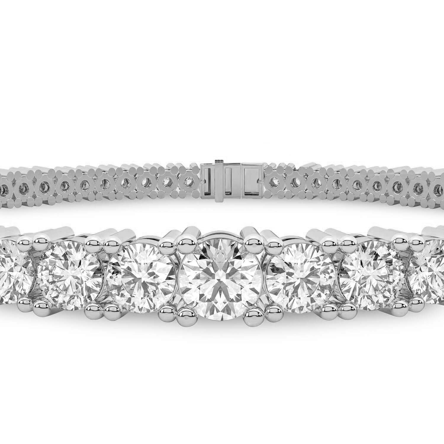 Sparkles Graduated Tennis Bracelet