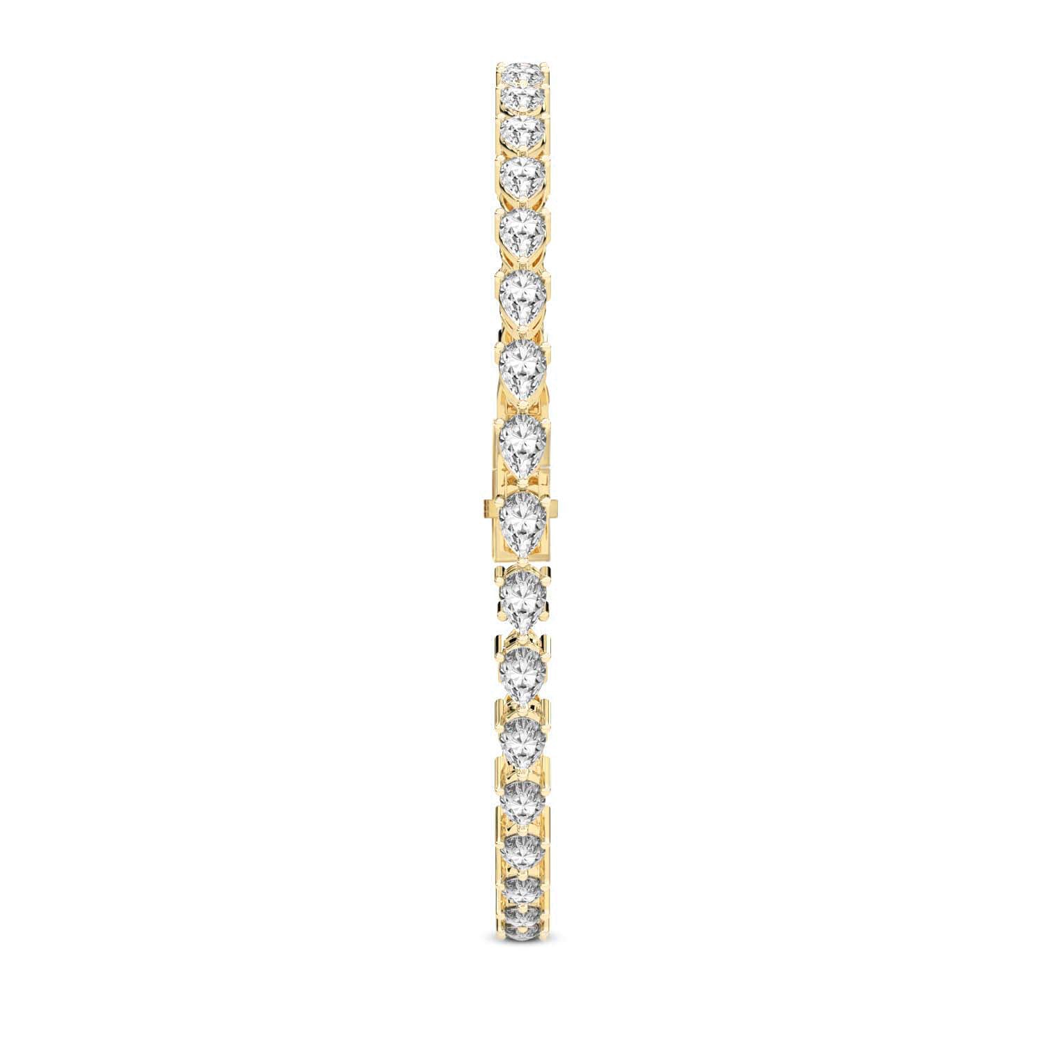 Sparkles Blush Pear Symphony Diamond Bracelet