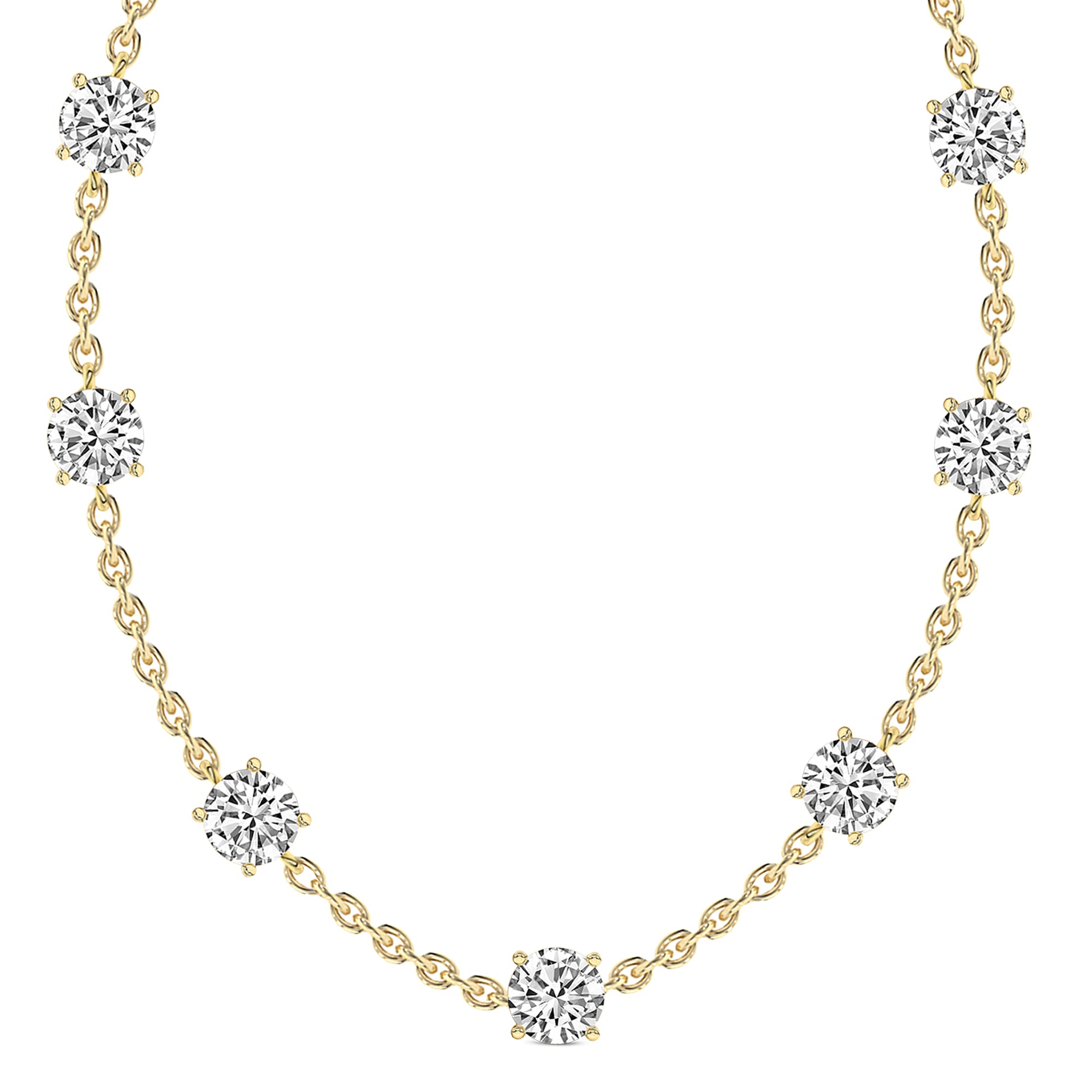 2.10 Ct Diamond Fashion Necklace in 14K