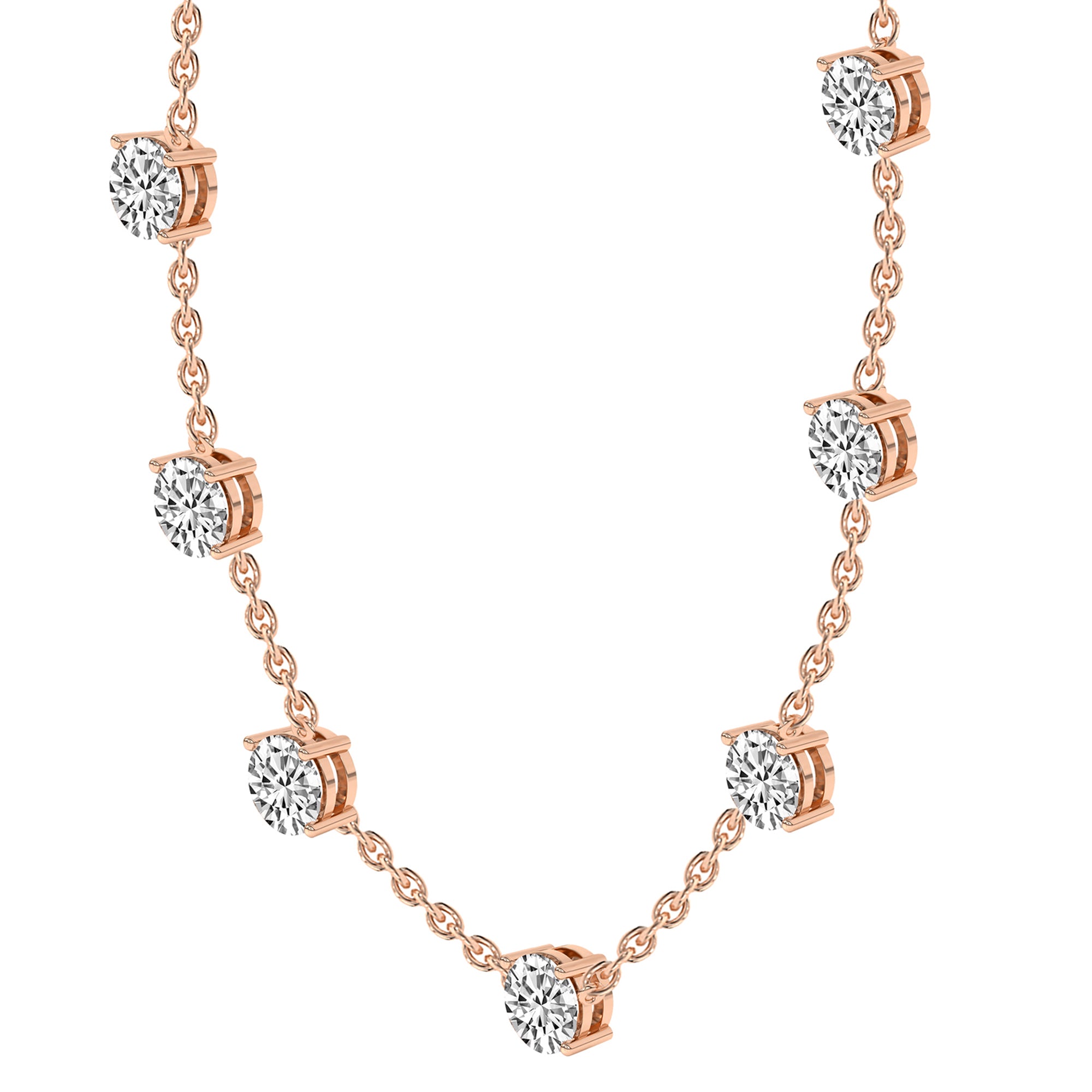 2.10 Ct Diamond Fashion Necklace in 14K