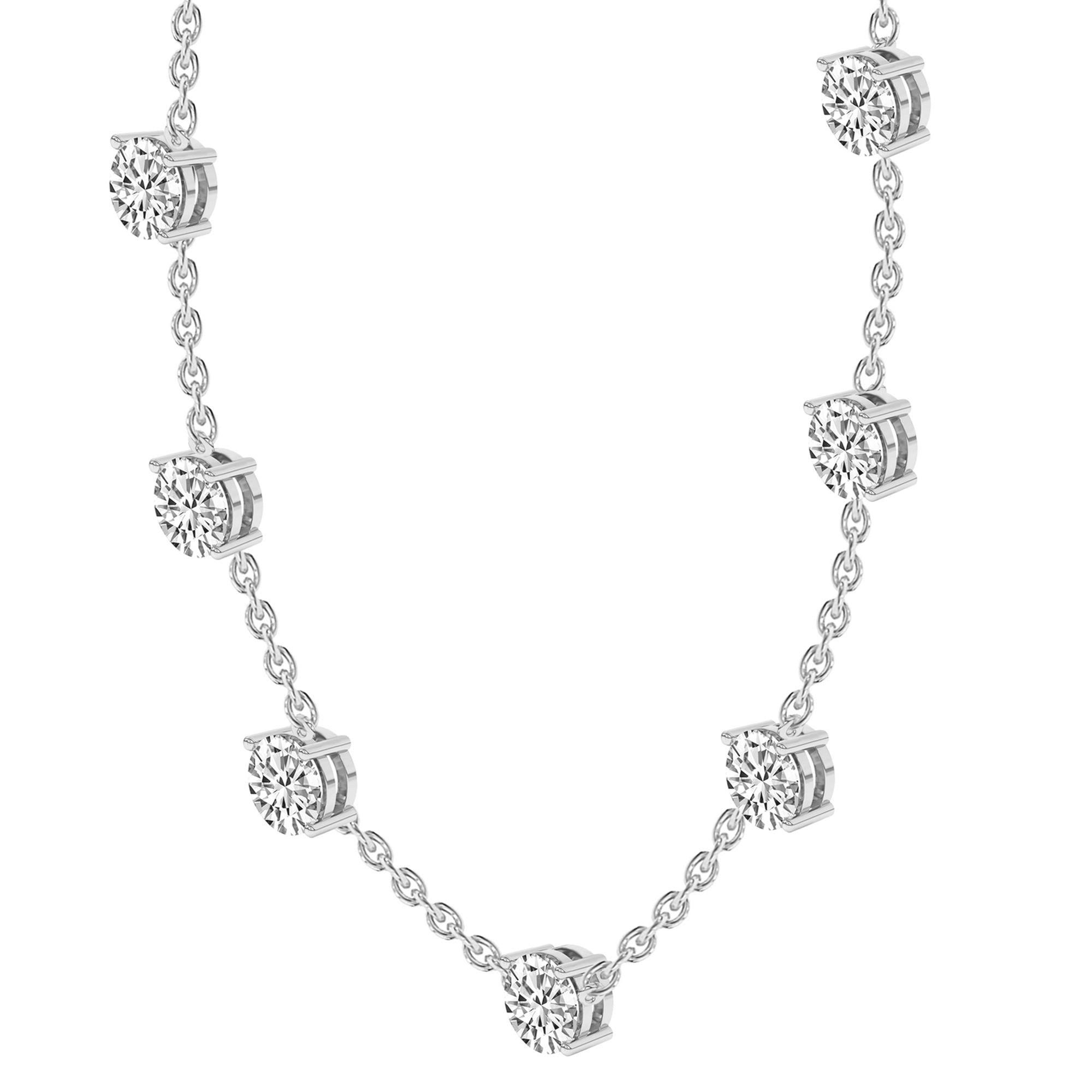2.10 Ct Diamond Fashion Necklace in 14K