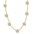 2.10 Ct Diamond Fashion Necklace in 14K