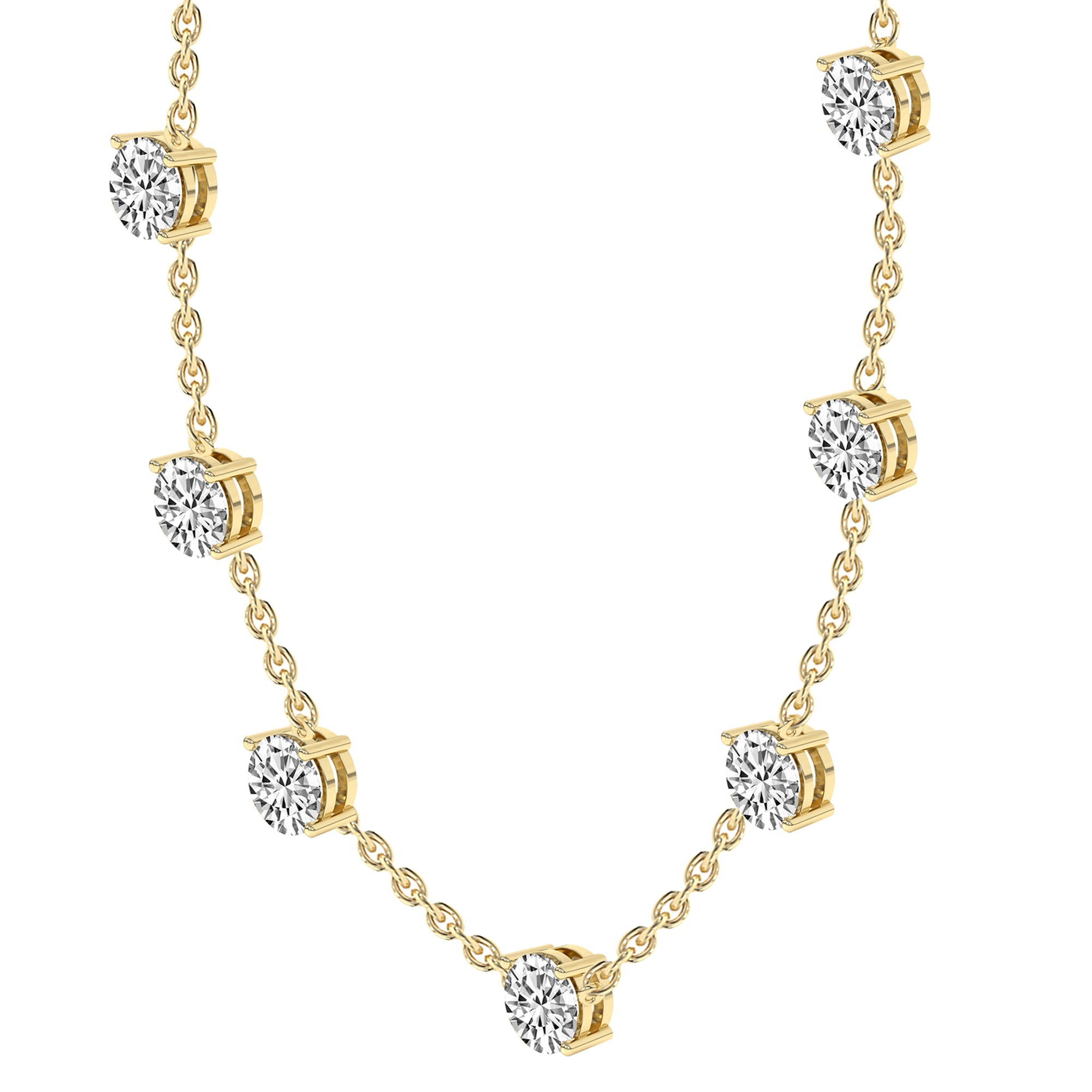 2.10 Ct Diamond Fashion Necklace in 14K