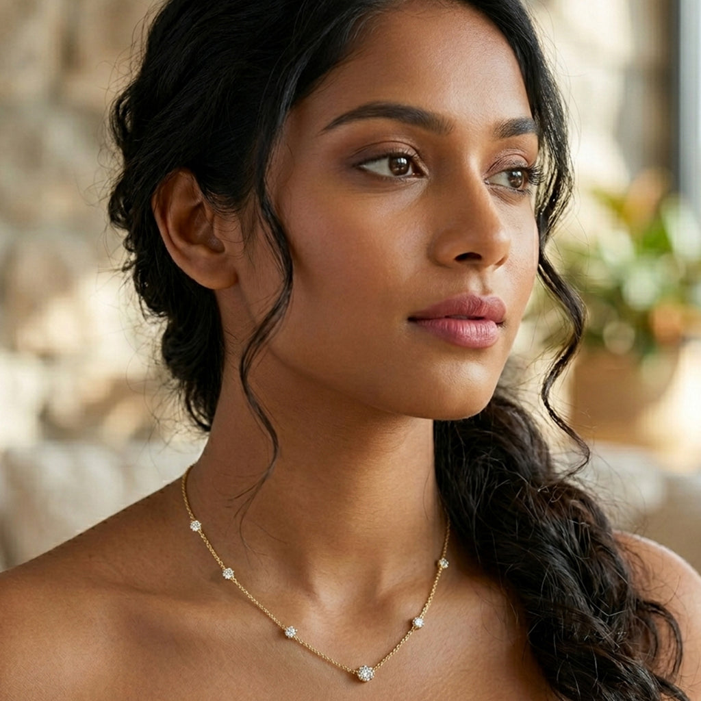2.10 Ct Diamond Fashion Necklace in 14K
