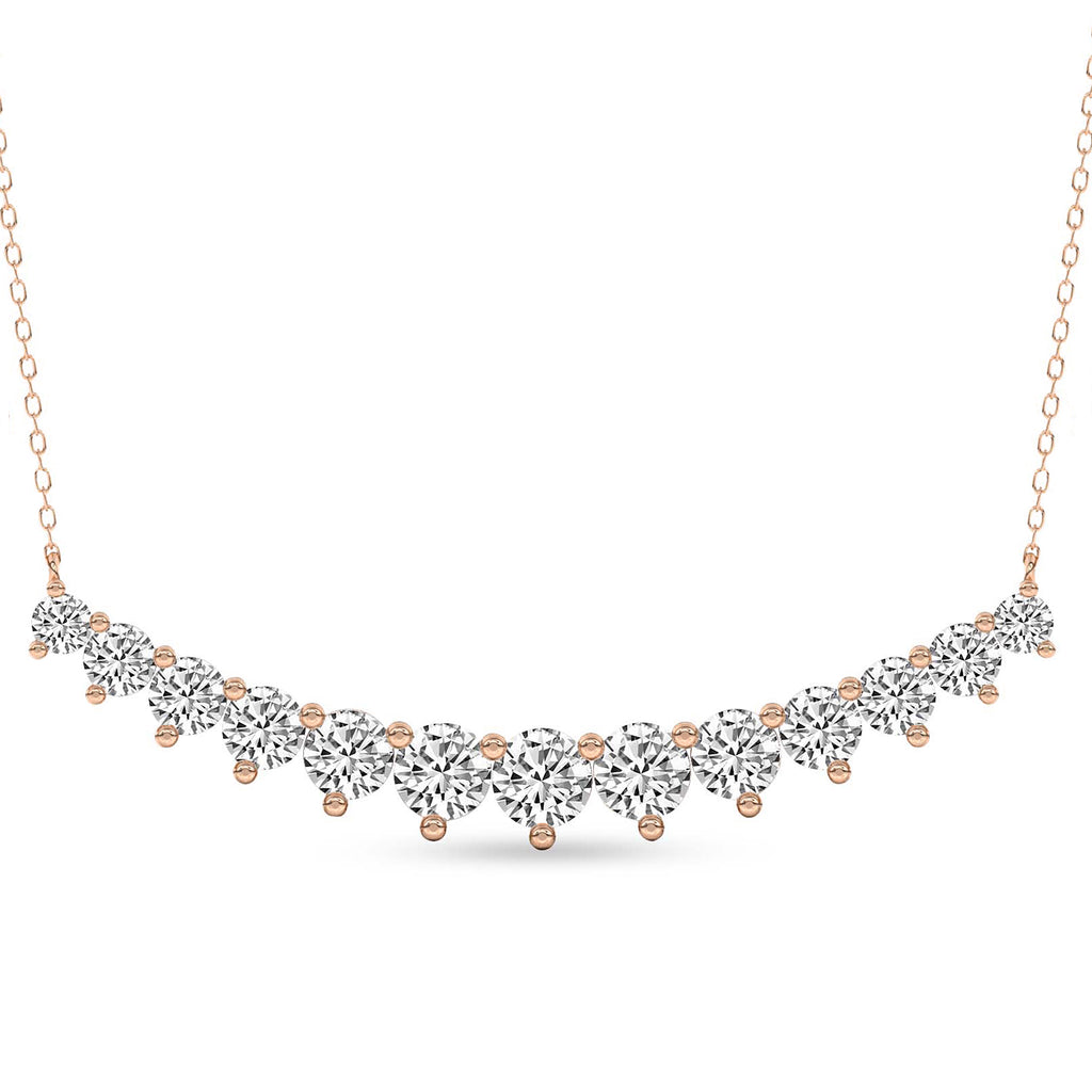 5.06 Ct Diamond Fashion Necklace in 14K