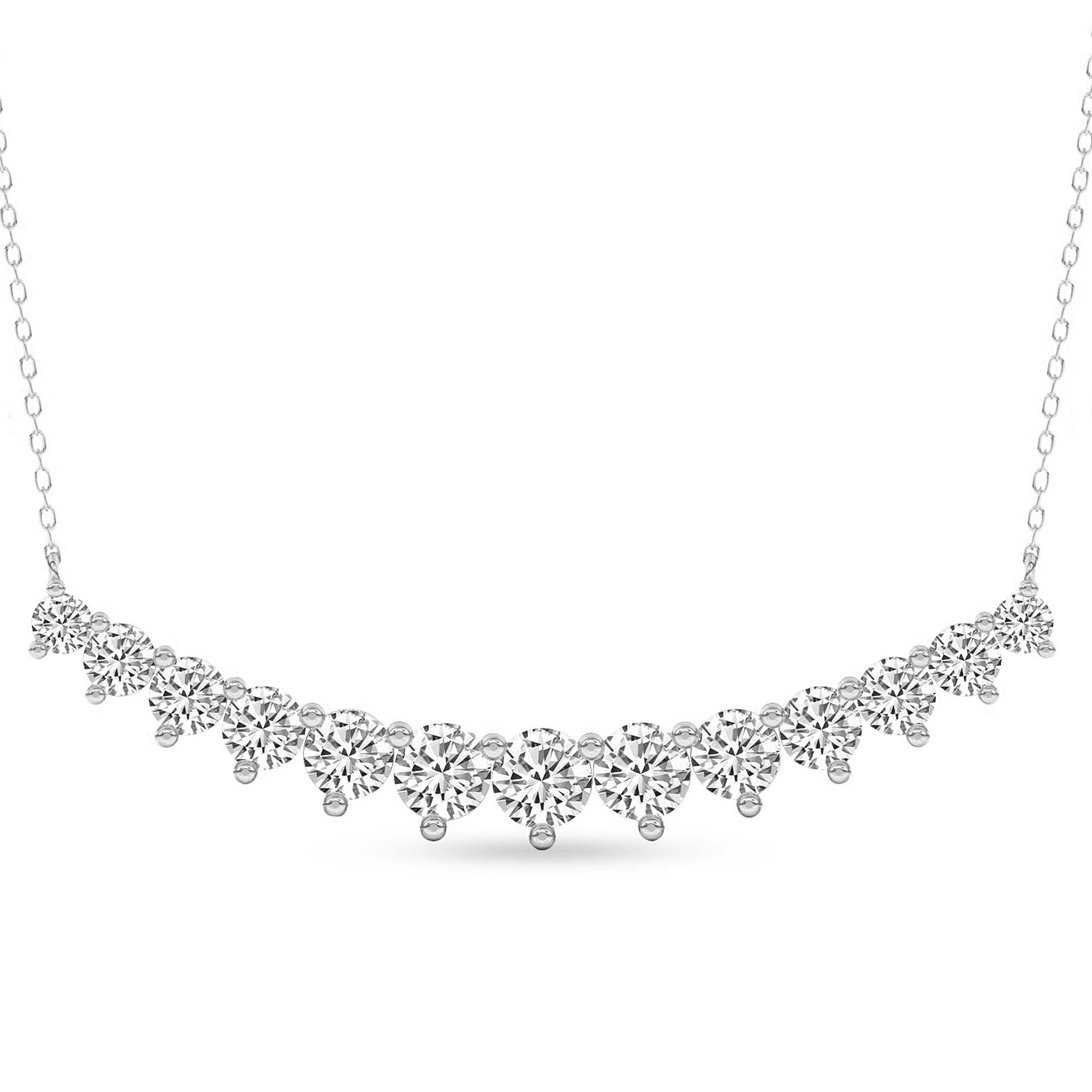 5.06 Ct Diamond Fashion Necklace in 14K