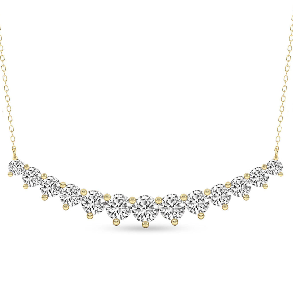 5.06 Ct Diamond Fashion Necklace in 14K