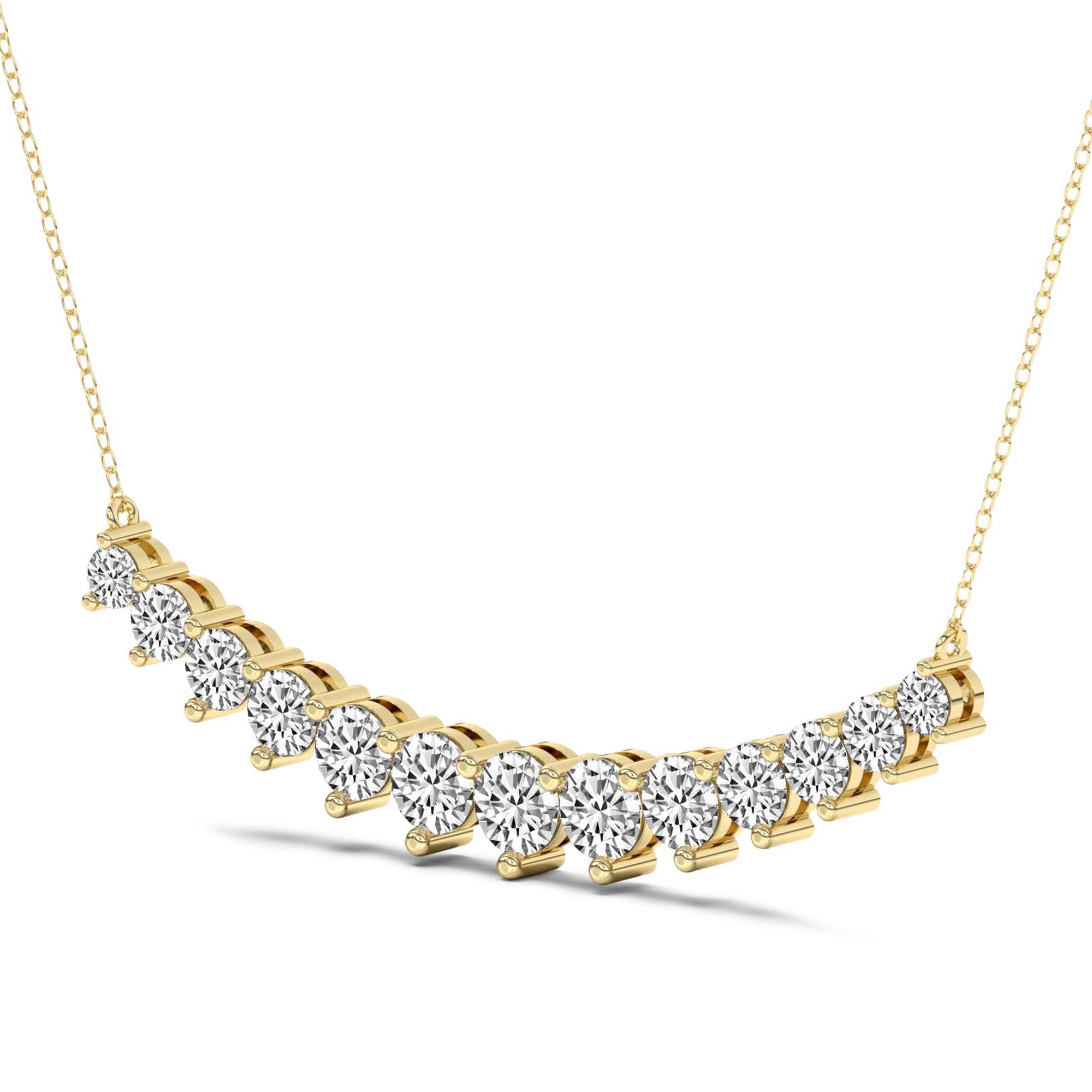 5.06 Ct Diamond Fashion Necklace in 14K