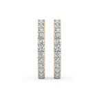 Sparkles Aurelia Hoop Diamond Earring
