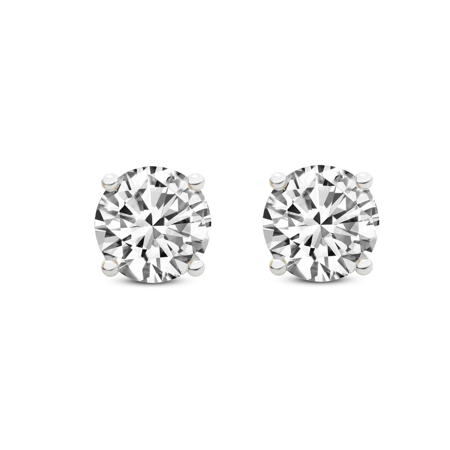 Sparkles Timeless Solitaire Stud Earring