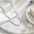 Arias by Lara Dutta Signature Diamond Tennis Necklace