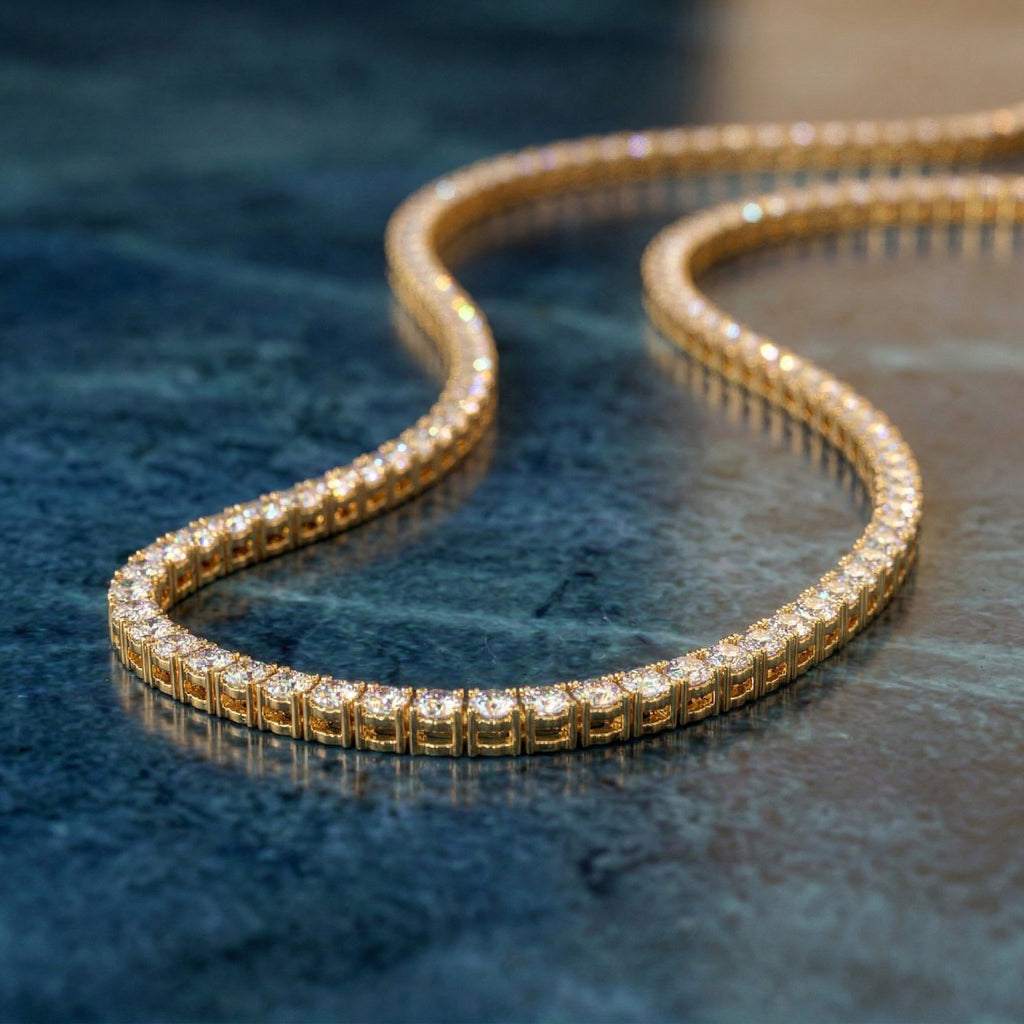 Sparkles Eterna Glow Tennis Necklace