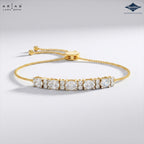 Arias by Lara Dutta Adjustable Bolo Chain Bracelet