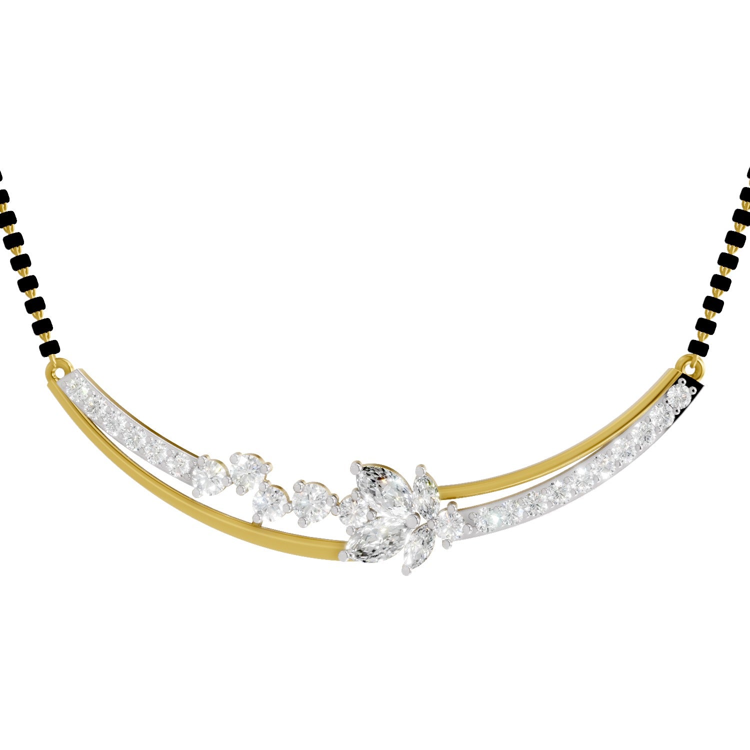 Sparkles 1.32 Carat Eternal Wave Marquise Tanmaniya