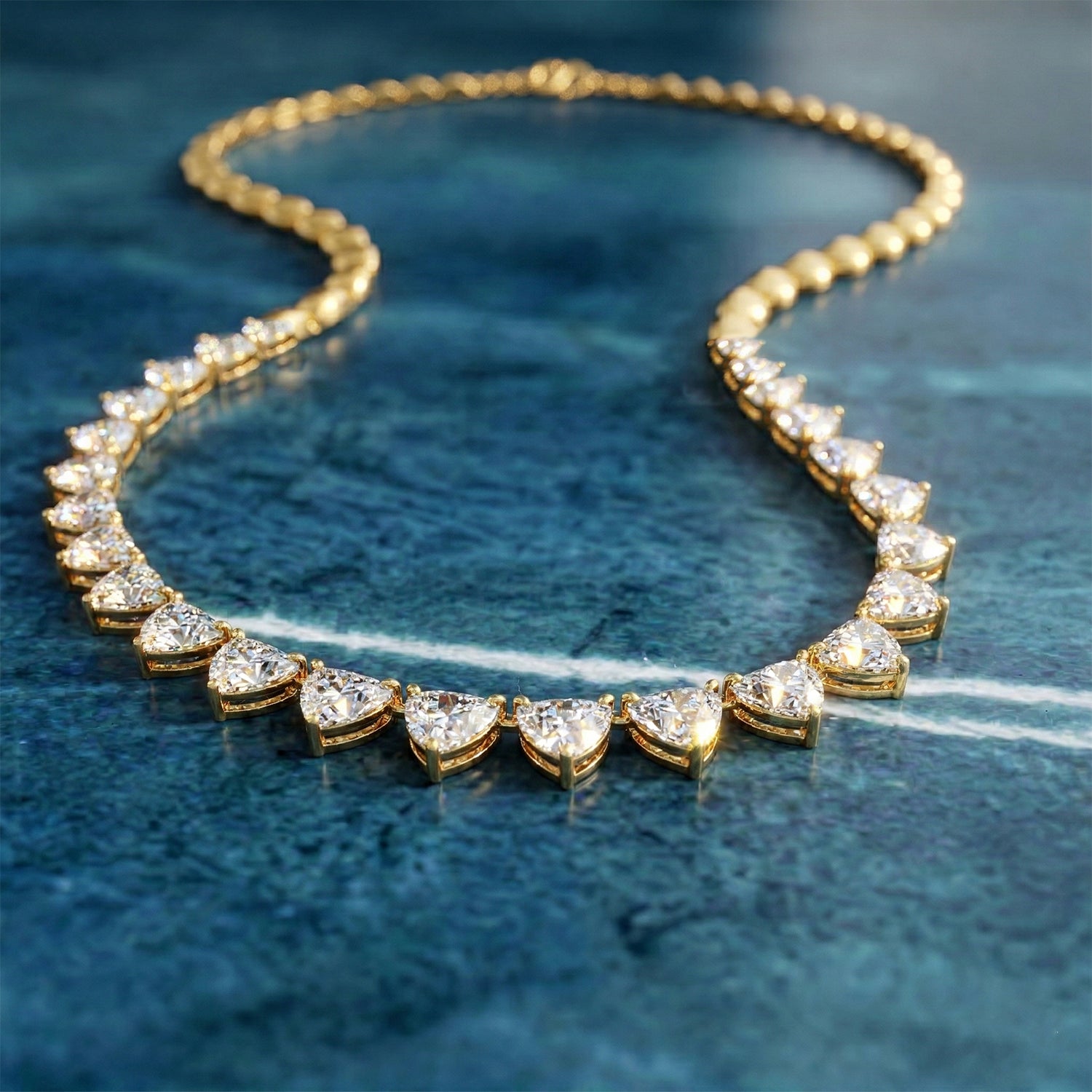 Sparkles Harmony Elegant Choker Diamond Necklace