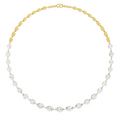 Sparkles Aura Bloom Hexa Diamond Necklace