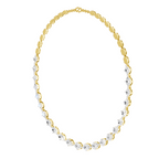 Sparkles Aura Bloom Hexa Diamond Necklace