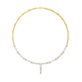 Sparkles Bagutte Diamond Necklace