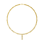 Sparkles Bagutte Diamond Necklace