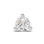 0.15 Carat Lab Grown Diamond Celeste Solitaire Nosepin | 14K Yellow Gold (Screw)