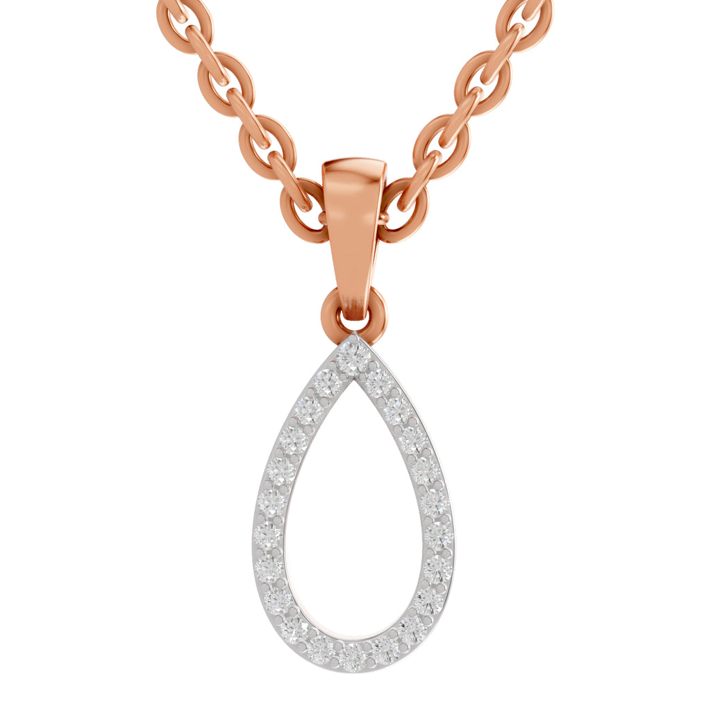0.11 Ct Diamond Pendant in 14K