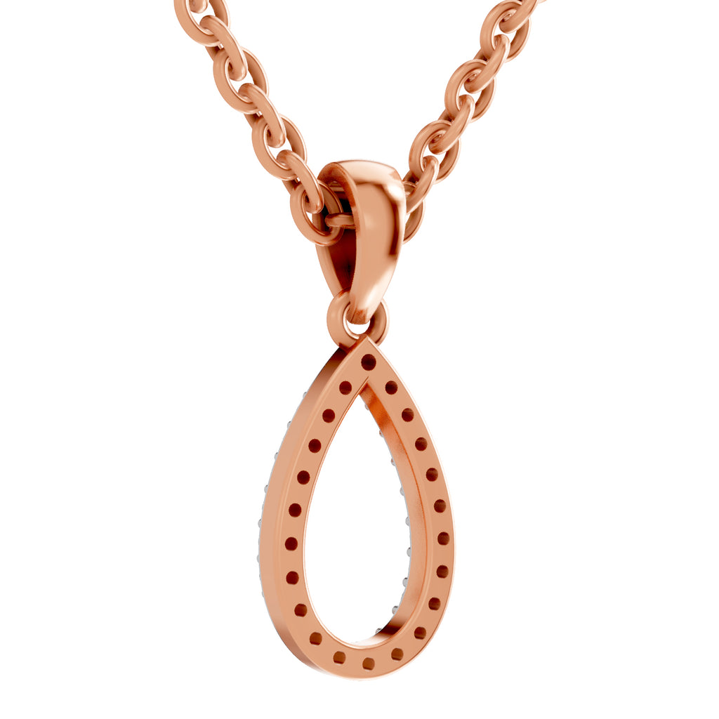 0.11 Ct Diamond Pendant in 14K