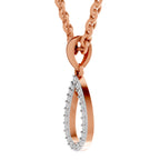 0.11 Ct Diamond Pendant in 14K