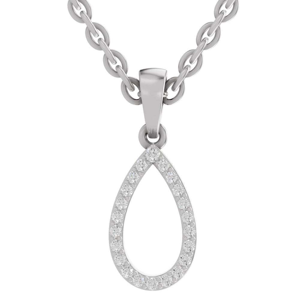 0.11 Ct Diamond Pendant in 14K