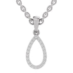 0.11 Ct Diamond Pendant in 14K
