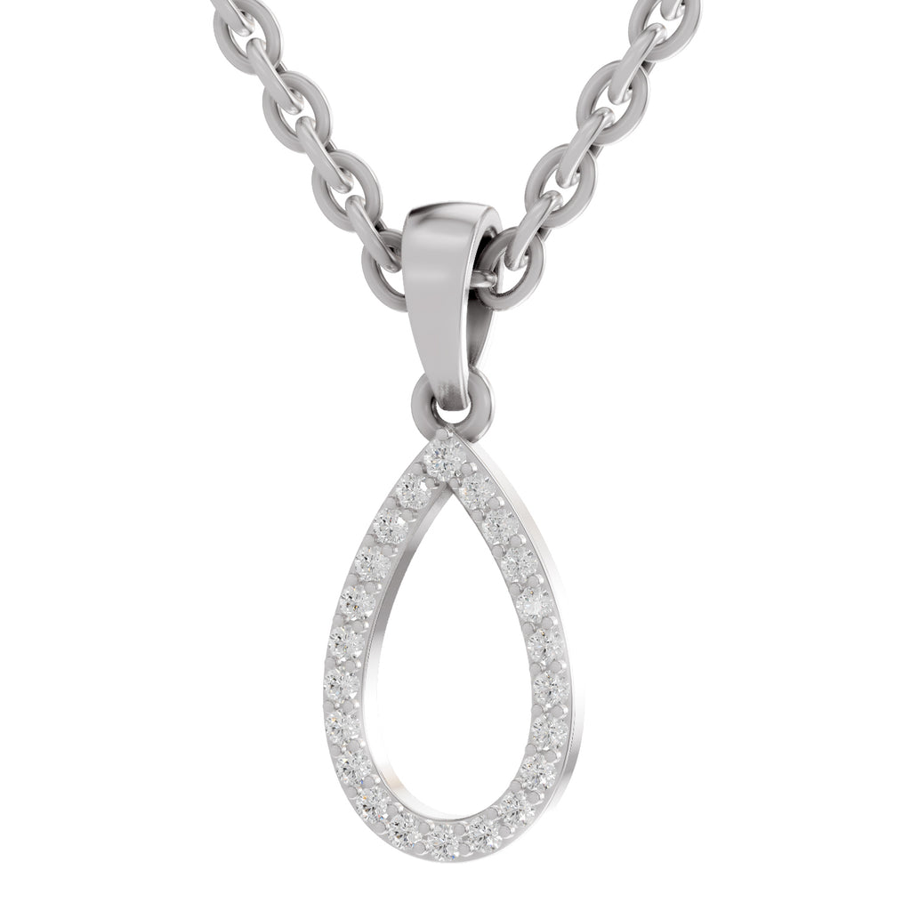 0.11 Ct Diamond Pendant in 14K