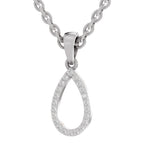 0.11 Ct Diamond Pendant in 14K