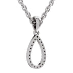 0.11 Ct Diamond Pendant in 14K