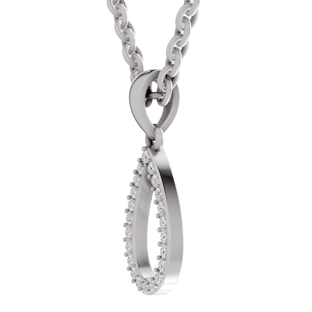 0.11 Ct Diamond Pendant in 14K