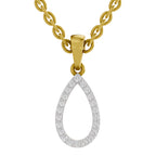 0.11 Ct Diamond Pendant in 14K