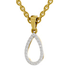 0.11 Ct Diamond Pendant in 14K