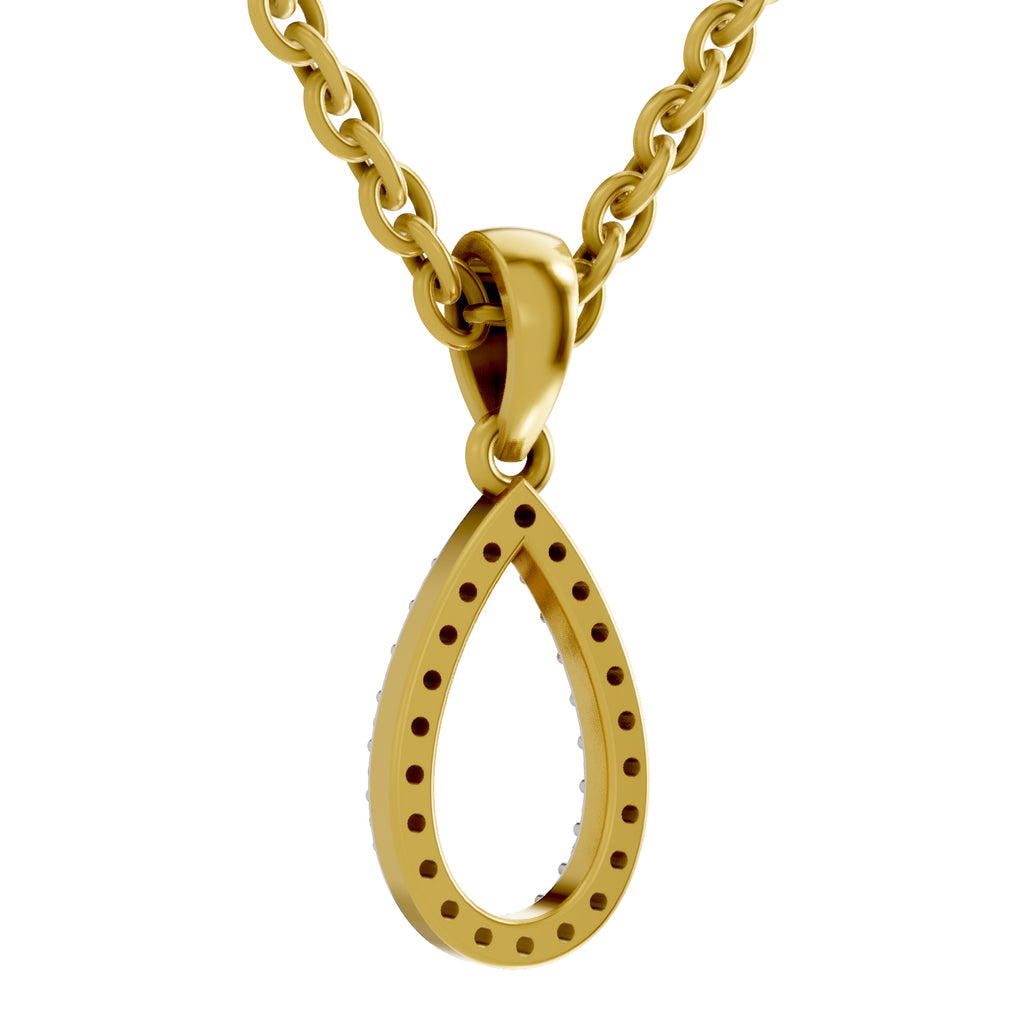 0.11 Ct Diamond Pendant in 14K