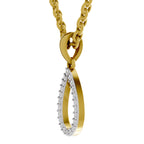 0.11 Ct Diamond Pendant in 14K