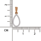 0.11 Ct Diamond Pendant in 14K