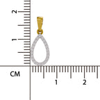 0.11 Ct Diamond Pendant in 14K