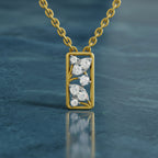 0.26 Carat Lab Grown Diamond Everleaf Pendant in 14K