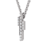0.23 Carat Lab Grown Diamond Skyline Pendant in 14K