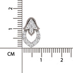 0.3 Carat Lab Grown Diamond teardrop Pendant in 14K