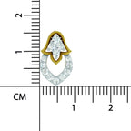 0.3 Carat Lab Grown Diamond teardrop Pendant in 14K