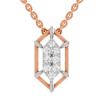 0.29 Carat Lab Grown Diamond Pendant in 14K