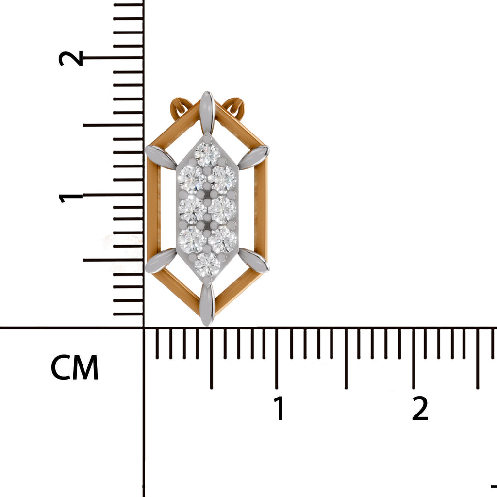 0.29 Carat Lab Grown Diamond Pendant in 14K