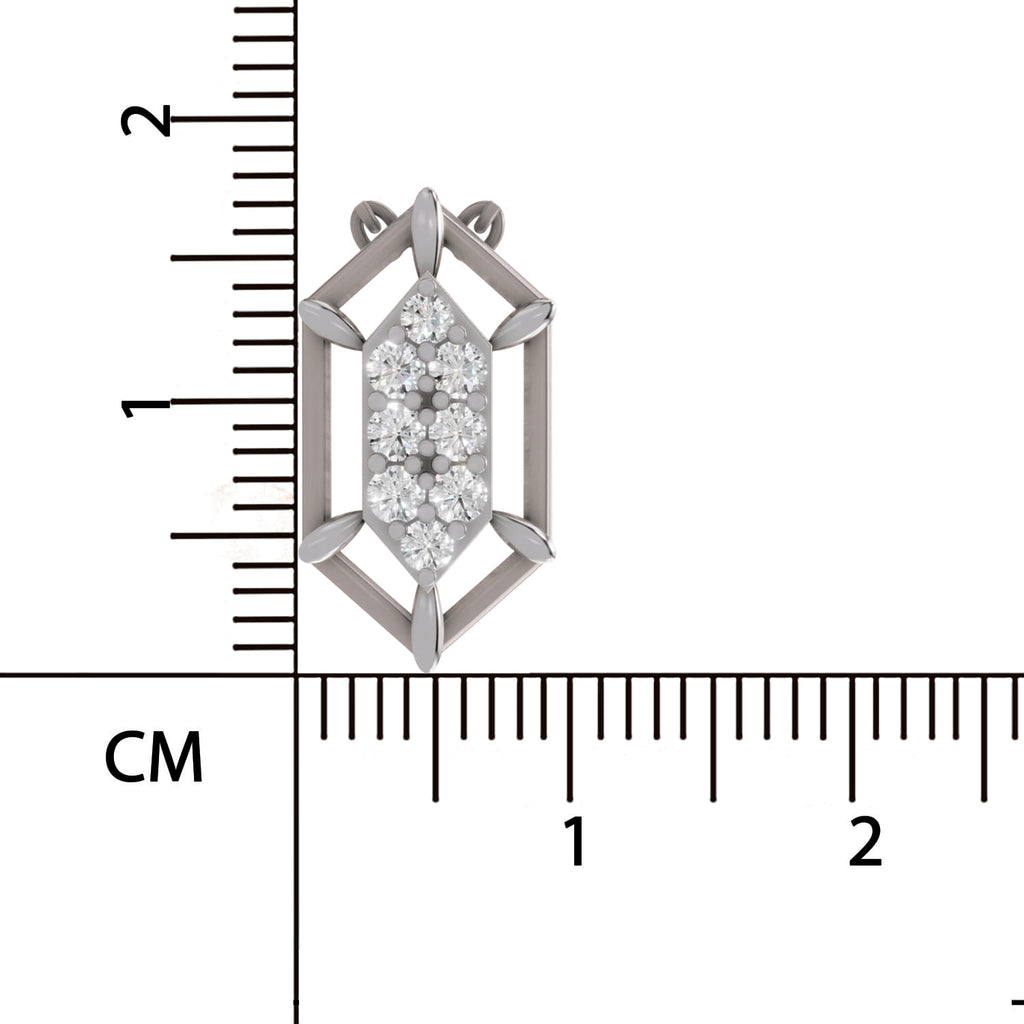0.29 Carat Lab Grown Diamond Pendant in 14K