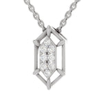 0.29 Carat Lab Grown Diamond Pendant in 14K