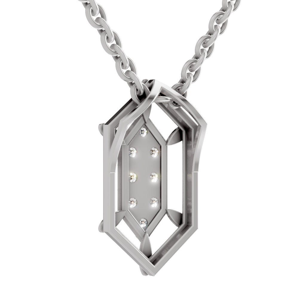 0.29 Carat Lab Grown Diamond Pendant in 14K